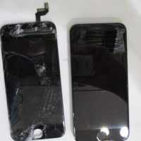 iPhone6sフロントガラス割れ修理