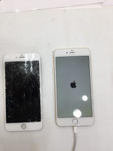 iPhone６液晶画面割れ修理